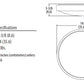 Lithonia FMLACL 14 20840 BA M4 21 Watts 1373 Lumens LED Indoor Ceiling 14 inches Round Flush Mount Brushed Aluminum 4000K