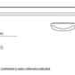 Lithonia FMLL 14IN MVOLT 30K 80CRI 45W 14" LED Litepuff Linear Low Profile Flush Mount, 120-277V, 3000K Color Temperature, 80 CRI, White Finish