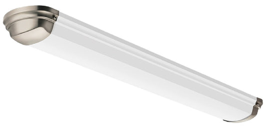 Lithonia FMLLBHL 48IN 40K 80CRI WH 94W 48" Linear LED Flush Mount, 4000K Color Temperature, 80 CRI, White
