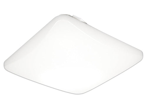 Lithonia FMLSL 14 20840 M4 24 Watts 1600 Lumens LED Indoor Ceiling 14 inches Low Profile Square Flush Mount White Finish 4000K