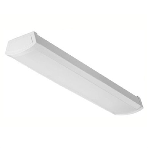 Lithonia FMLWL 48 840 40 Watts 2380 Lumens LED Indoor Ceiling 4 FT (48 inches) Wrap Around Linear Flush Mount White Finish 4000K