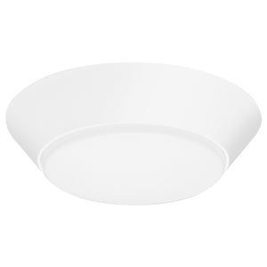 Lithonia FMML 7 830 WL M6 10 Watts 642 Lumens LED Indoor Ceiling 7 inches Round Flush Mount White Finish Wet Location 3000K