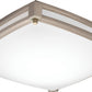 Lithonia FMSATL 13IN SQ SWW5 90CRI 120 BZA 13" LED Square Decorative Flush Mount, Selectable CCT 2700K/3000K/3500K/4000K/5000K,90 CRI, 120V, Antique Bronze