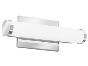 Lithonia FMVCCL 12IN MVOLT 30K 90CRI KR M6 Lithonia Contemporary Cylinder Vanity 9.5 Watt 650 Lumens 3000K Warm White 12" Length 90 CRI Chrome