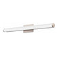 Lithonia FMVCCLS 48IN MVOLT 30K35K40K 90CRI BN M6 Lithonia Contemporary Cylinder Vanity 34 Watt 3100 Lumens 3000K/3500K/4000K 48" Length 90 CRI Brushed Nickel
