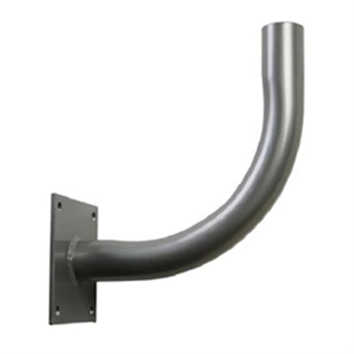 Lithonia FRWB 8-8 TD20 DDBXD Steel Flood Right Angle Wall Bracket, 8" x 8" 90 Degrees Angle, 2-3/8" O.D., Dark Bronze