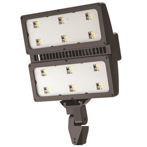 Lithonia HLF2 LED P3 50K WFL 480 IS DDBXD High Lumen LED Floodlight, P3 Performance Package, 5000K, Wide Flood Distribution, 480V, Integral Slipfitter, Dark Bronze Finish
