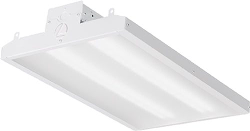 Lithonia IBE L24 22000LM SD080 MD MVOLT GZ10 40K 80CRI DWH High Bay LED 24" 22000 Lumens, Semi-Diffuse Acrylic, Medium Distribution, 0-10V Dimming, 4000K Color Temperature, White