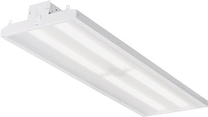 Lithonia IBE L48 22000LM ATC MD MVOLT GZ10 50K 80CRI DWH 48" LED Bay Light, 22000 Lumens, Acrylic Textured Semi-Diffuse Lens, Medium Distribution, 120-277V, 0-10V Dimming, 5000K, 80 CRI, Gloss White
