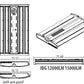 Lithonia IBG 15L HVOLT 5K 97 Watts LED High Bay 15000 Lumens 200W MH Equal 5000K