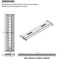 Lithonia IBGN 30000LM SEF L/LENS GND 480 GZ10 50K 70CRI OCS LSXR6 ADC DWH Narrow Body LED High Bay 30000 Lumens, 480 Volts, 5000K in White