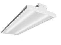 Lithonia IBH 9000LM SD080 MD MVOLT OZ10 35K 80CRI WH 78W LED High Bay Light, 9000 Lumens, Semi-Diffuse Acrylic, Medium Distribution, 120-277V, Osram, 0-10V Dimming, 3500K, 80 CRI, Gloss White Finish