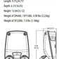Lithonia INDL SP1100L UVOLT LTP SDRT 5.3W Indura Damp Location Emergency Light, 1100 lumen, Spot Distribution, 120-347V, Lithium Iron Phosphate Battery, Self-Diagnostics, Remote Testing