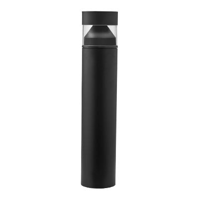 Lithonia KBR8 LED 12C 350 40K ASY 347 DWHXD 8" Round Architectural LED Bollard, 12 LEDs, 350mA, 4000K Color Temperature, Asymmetric Distribution, 347V, White Finish