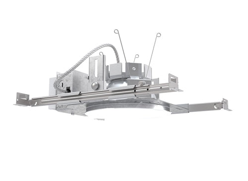 Lithonia LDN6 40/50 MVOLT GZ10 HSG 6" Open LED Non-IC and New Construction Downlight, 4000K, 5000 Lumens, 120-277V, 0-10V Driver Dims to 10%, Housing Only