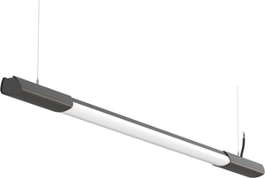 Lithonia LL8 10000LM 80CRI 40K CPD MIN10 ZT MVOLT F1/120A MB 8' LED Suspended, 10000 Lumens, 80 CRI, 4000K, Center Power Drop, Dims to 10%, Generic 0-10V Dimming, 120-277V