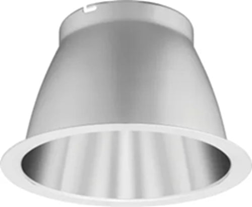 Lithonia LO6 AR TRW LD TRIM 6" Round Clear Trim, White Flange, Matte Diffused Finish