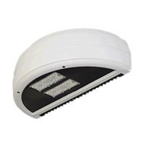 Lithonia MRW LED P1 30K SR4 MVOLT DSSXD 20W Architectural Wall Sconce, 2000 Lumens, 3000K, Type 4 Distribution, 120-277V, Sandstone Finish