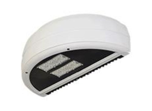 Lithonia MRW LED P2 40K SR3 120 BBW PE DDBXD 29W LED Architectural Wall Sconce, 3129 lumens, Type III Distribution, 120V, with Photocell Dark Bronze Finish