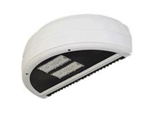 Lithonia MRW LED P2 40K SR3 120 BBW PE DDBXD 29W LED Architectural Wall Sconce, 3129 lumens, Type III Distribution, 120V, with Photocell Dark Bronze Finish