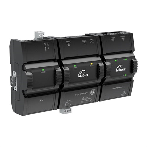 Lithonia NECY MVOLT ENC NW GFXK nLight ECLYPSE System Controller, 120-277V, NEMA Type 1 Metal Enclosure, No Wi-FI Adapter, Touchscreen Interface