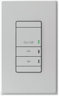Lithonia NPODMA WH nLight Wired Wall Switch, No Poles and Scenes, White