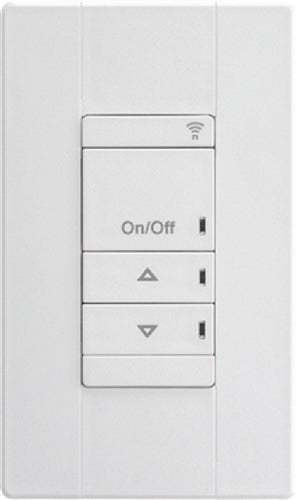 Lithonia RPODBA DX WH G2 Battery-Powered Wall Switch, Single Pole, On/Off Control, White, Generation 2