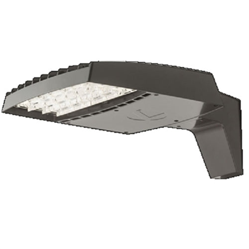 Lithonia RSX1 LED P3 40K R5 MVOLT SPA DWHXD LED Area Light, 4000K Color Temperature, Type Distribution, 120-277V, Square Pole Mounting, White Finish