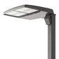 Lithonia RSX4 LED P6 50K R4 MVOLT IS DDBXD LED Area Light, P6 Performance Package, 5000K, Type 4 Wide Distribution, 120-277V, Adjustable Slipfitter, Dark Bronze