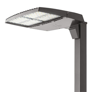 Lithonia RSX4 LED P6 50K AFR MVOLT SPA DDBXD Area LED Light, P6 Performance Package, 5000K, Automotive Front Row, 120-277V, Square Pole Mounting, Dark Bronze