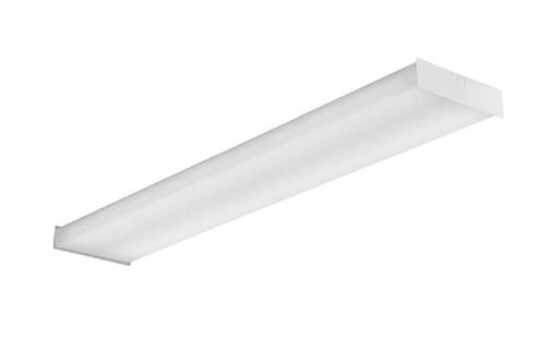 Lithonia SBL4 4000LM 80CRI 35K MIN10 GZT MVOLT 4' Square-Basket LED Wraparound, 4000 Lumens, 80 CRI, 3500K, Dims to 10%, Generic 0-10V Dimming, 120-277V