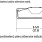 Lithonia SBL4 4000LM 80CRI 35K MIN10 GZT MVOLT 4' Square-Basket LED Wraparound, 4000 Lumens, 80 CRI, 3500K, Dims to 10%, Generic 0-10V Dimming, 120-277V