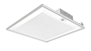 Lithonia SPX 2X2 3400LM 90CRI 30K BFR 3DCB MIN10 ZT MVOLT MW 2'x2' LED Troffer, 3400 Lumens, 90 CRI, 3000K, Bezel Frame, 3D Center Basket, Dims to 10%, Generic 0-10V Dimming, 120-277V, Matte White