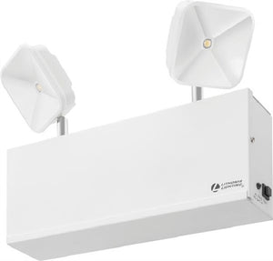 Lithonia TCU 350L M4  Steel Emergency Light, 120-347V, 50-60Hz, 371 Lumens, 2.4W Remote Capacity