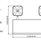 Lithonia TCU 350L M4  Steel Emergency Light, 120-347V, 50-60Hz, 371 Lumens, 2.4W Remote Capacity