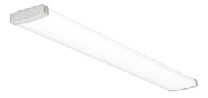 Lithonia TRUN 48 ALO4 CMP 8SWW2 ZT MVOLT 4' LED Wrap, Narrow Body, Curved Microprismatic Diffuser, Selectable 2000/3000/4000 Lumens, 120-277V, Selectable CCT 3000/4000/5000K, 0-10V