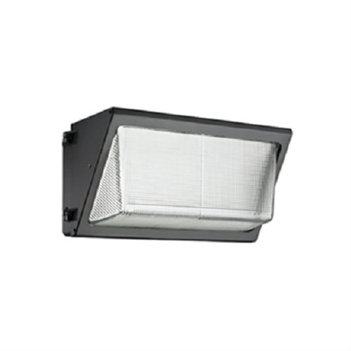 Lithonia TWR2 LED 1 50K MVOLT DDB 79W Glass Refractor LED Outdoor Rectangular Die-Cast Wall Pack, 5100 Lumens, 5000K, 120-277V, No Controls, Dark Bronze Finish
