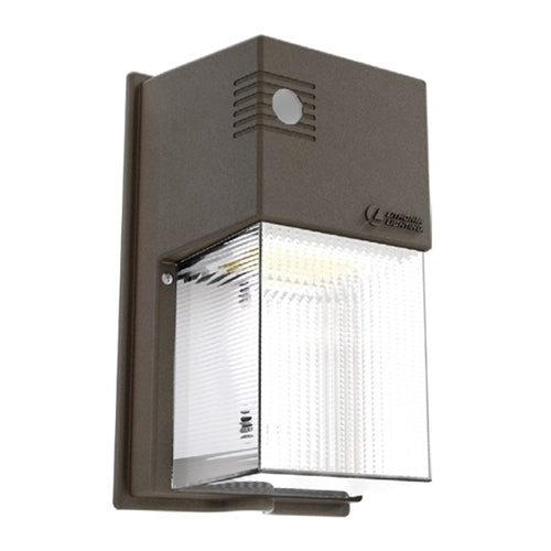 Lithonia TWS LED ALO SWW2 MVOLT PE DDB Outdoor LED Mini Wall Pack, Adjustable Lumen Output, Switchable Color Temperatures, 120V, PhotoCell, Dark Bronze Finish