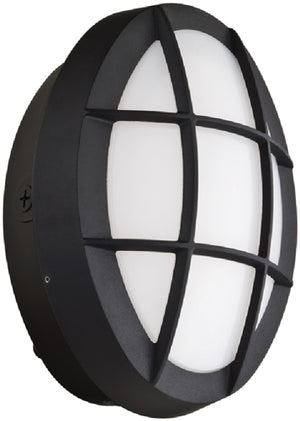 Lithonia VGO5C 40LED 120 DBLB LPI 40W Vandal-Resistant Cast Housing LED Wallpack, 3500K Color Temperature, Polycarbonate Lens, 120V, Lamp Included, Black