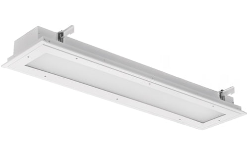 Lithonia VRTL F L48 5000LM ICW AP250FL MVOLT EZ1 30K 80CRI MSE6NWL WH 1' Wide LED Recessed Troffer, Flange Trim, 48" Length, 5000 Lumens, Insert CRS , Acrylic Frosted Lens, 120-277V, eldo 0-10V Dim, 3000K, 80 CRI, On/Off Motion Sensor