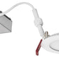 Lithonia WF4 LED 30K40K50K 90CRI MB M6 10.5W 4" Wafer-Thin Housing-Free LED Downlight, Switchable 3000K, 4000K, 5000K, 90 CRI, Matte Black