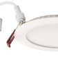 Lithonia WF6 LED 35K MVOLT MW M6 6" Wafer-Thin Housing-Free LED Downlight, Baffle Trim, 3500K, 120-277V, Matte White