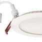 Lithonia WF6 LED 27K30K35K 90CRI BN M6 14W 6" Wafer-Thin Housing-Free LED Downlight, Switchable 2700K, 3000K, 3500K, 90 CRI, Brush Nickel