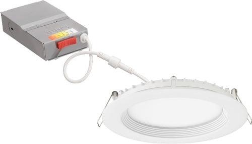 Lithonia WF6 REG SWW5 90CRI MW M6 6" Wafer-Thin Housing-Free LED Downlight, Switchable 2700K-5000K, 90 CRI, Matte White