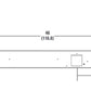 Lithonia WL4 40L EZ1 LP835 N100 NES7 DIM50 4' Wall Mount LED, 4000 Lumens, 120-277V, eldoLED Dims to 1%, 0-10V, 3500K, nLight No Lumen Management, nLight nES 7 PIR Integral Occupancy Sensor, Dims to 50% 