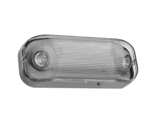 Lithonia WLTU LED LED Emergency Light Gray Thermoplastic 2 Adjustable Lamp Heads Battery Backup