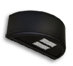 Lithonia WSR LED P3 30K SR4 MVOLT DDBXD 40W LED Architectural Wall Sconce, Type IV Distribution, 120-277V, Surface Mount, Dark Bronze Finish