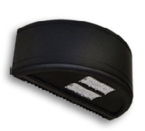 Lithonia WSR LED P3 30K SR3 MVOLT PE E20WC DDBXD 40W LED Architectural Wall Sconce, Type III Distribution, 120-277V, With Photocell and Emergency Battery, Dark Bronze Finish