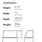 Lithonia WST LED P2 40K VF 120 PE E20WC DDBXD Architectural Wall Sconce P2 3000 Lumen Package, 4000K, Visual Comford Forward Throw, 120V, Photoelectric Cell, Emergency Battery Pack, Dark Bronze Finish