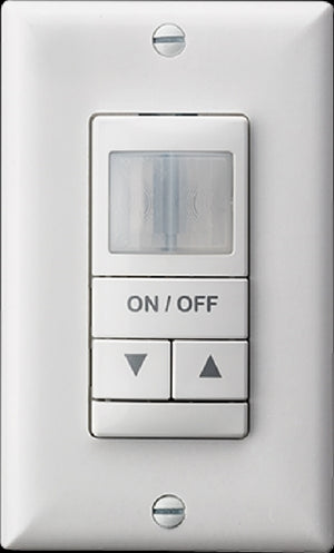 Lithonia WSX D WH Occupancy Sensor Wall Switch Dimmer, White
